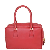 Prada Saffiano Lux Bauletto Bag Back
