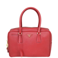 Prada Saffiano Lux Bauletto Bag Front
