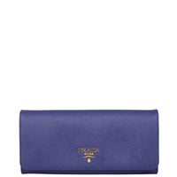 Prada Saffiano Continental Wallet Hardware

