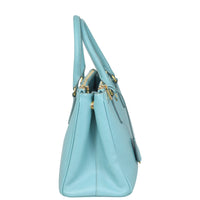 Prada Saffiano Lux Galleria Double Zip Tote Medium Side
