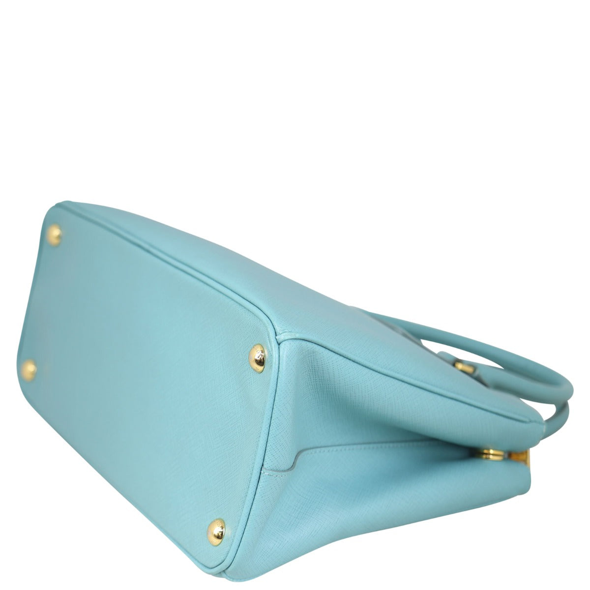 Prada Saffiano Lux Galleria Double Zip Tote Medium Corner
