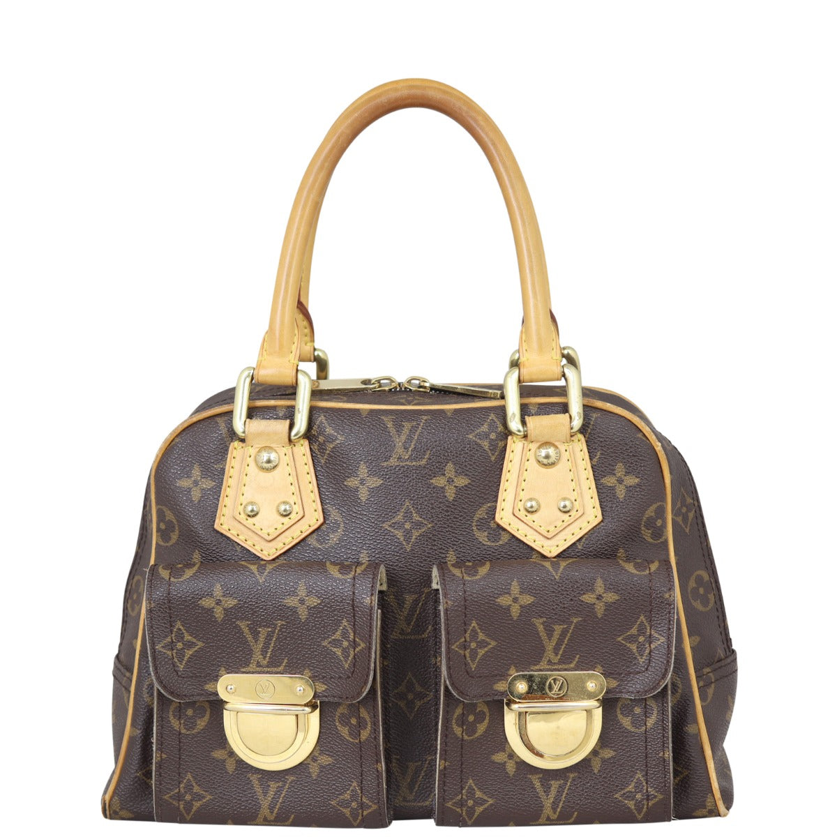 Louis Vuitton Manhattan PM Monogram Front

