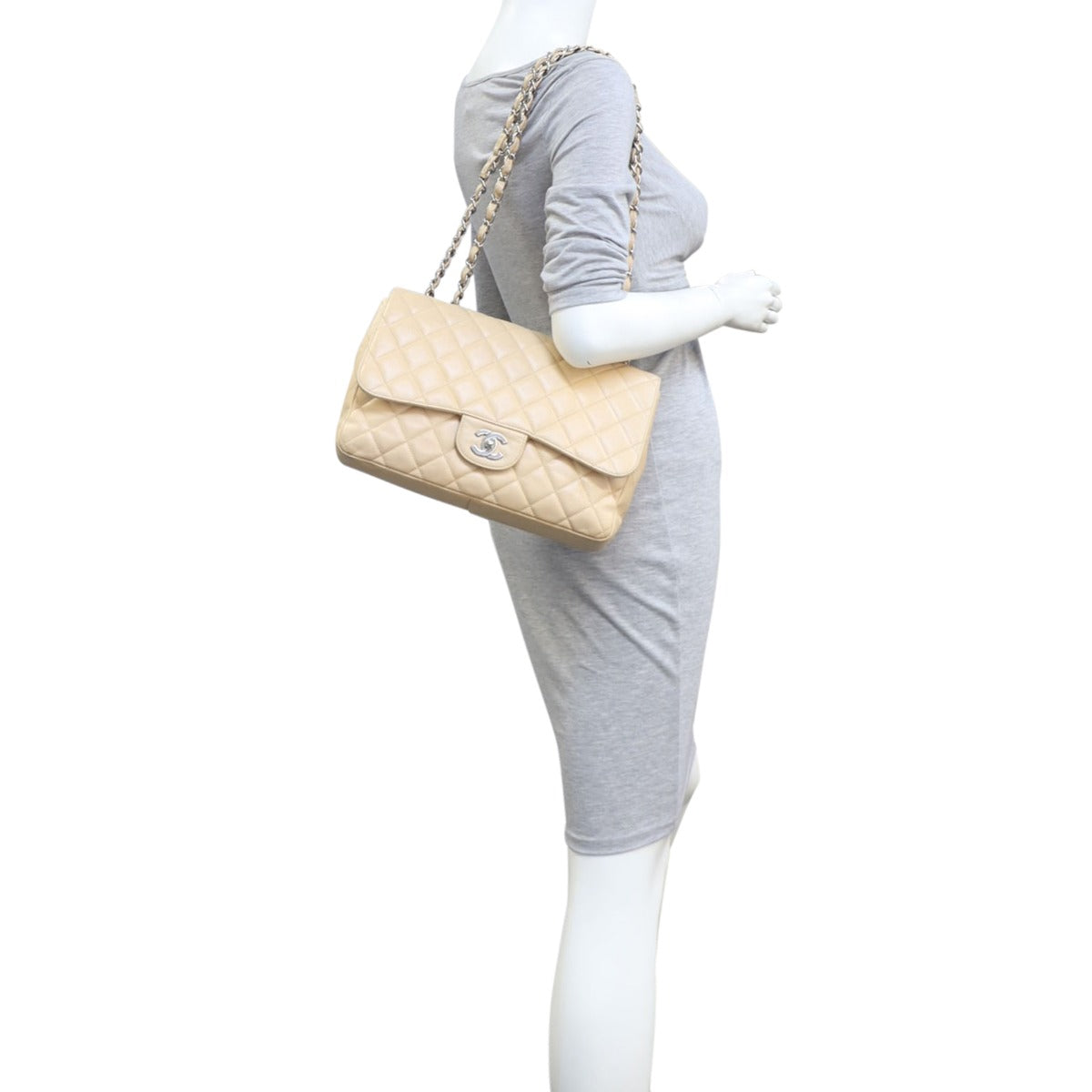 Chanel Classic Single Flap Jumbo Mannequin
