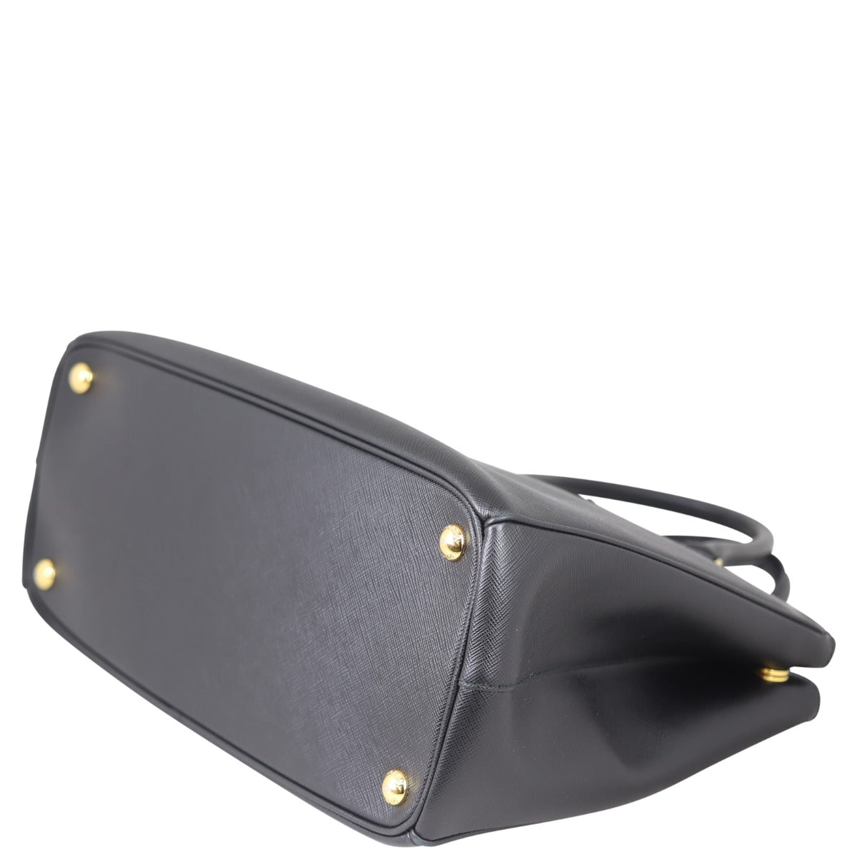 Prada Saffiano Lux Galleria Double Zip Tote Medium Corner
