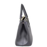 Prada Saffiano Lux Galleria Double Zip Tote Medium Side

