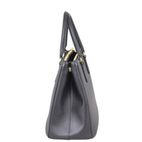 Prada Saffiano Lux Galleria Double Zip Tote Medium Side

