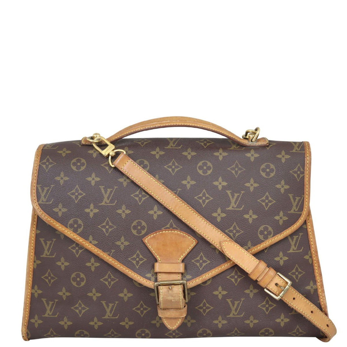 Louis Vuitton Beverly Briefcase GM Monogram Front