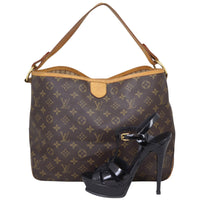 Louis Vuitton Delightful MM Monogram with Shoulder Strap