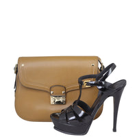 Valentino Rockstud Lock Shoulder Bag