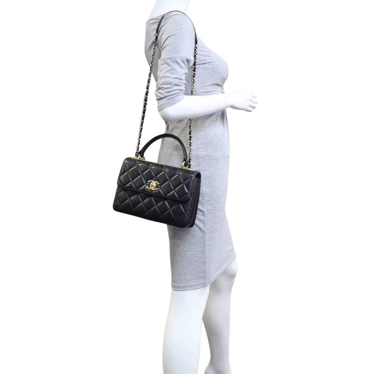 Chanel CC Trendy Small | Gold Hardware