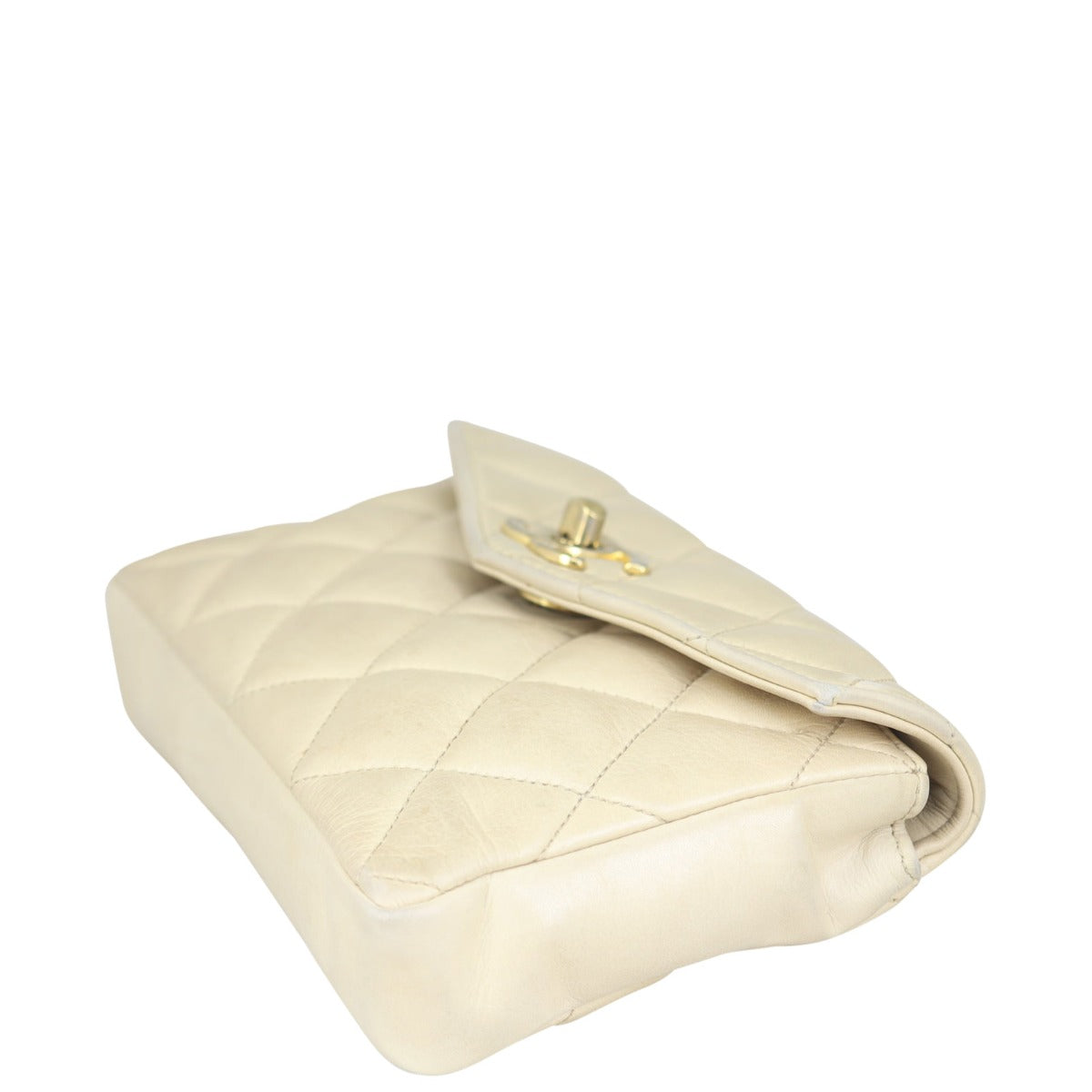 Chanel Vintage Quilted CC Belt Bag