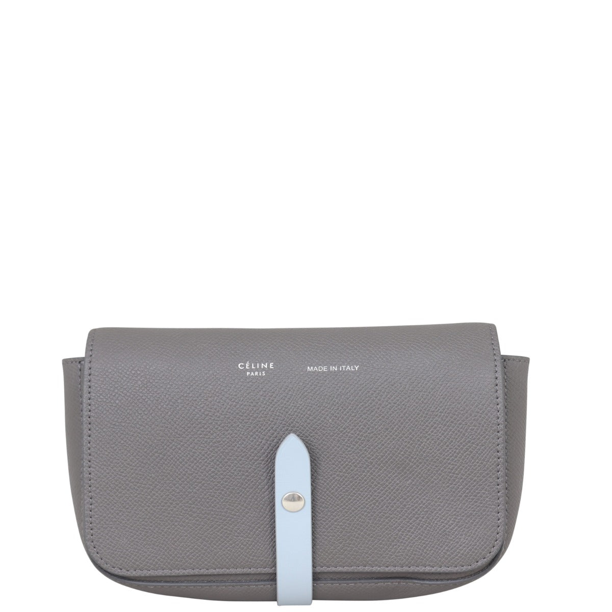 Celine Strap Clutch Front

