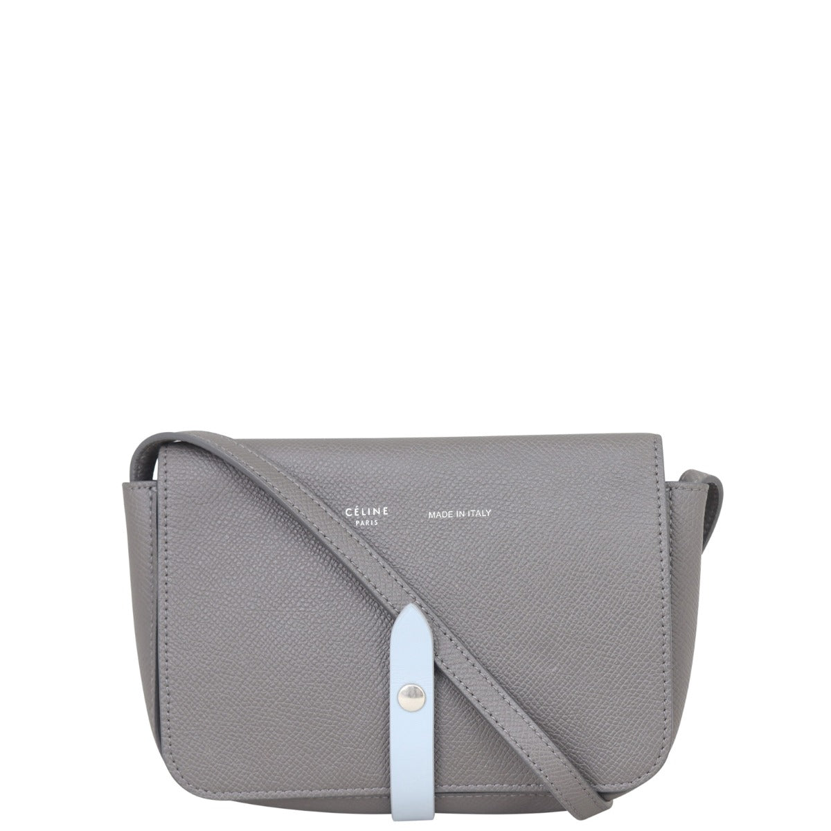 Celine Strap Clutch Front
