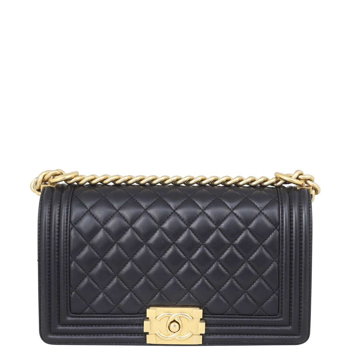 Chanel Boy Old Medium Front
