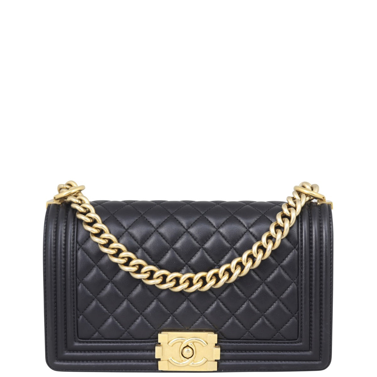 Chanel Boy Old Medium Front
