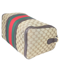 Gucci Vintage Web Original GG Boston Bag Medium Corner
