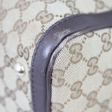 Gucci Vintage Web Original GG Boston Bag Medium Corner
