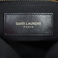 Saint Laurent Letters Metallic Fold Clutch Stamp
