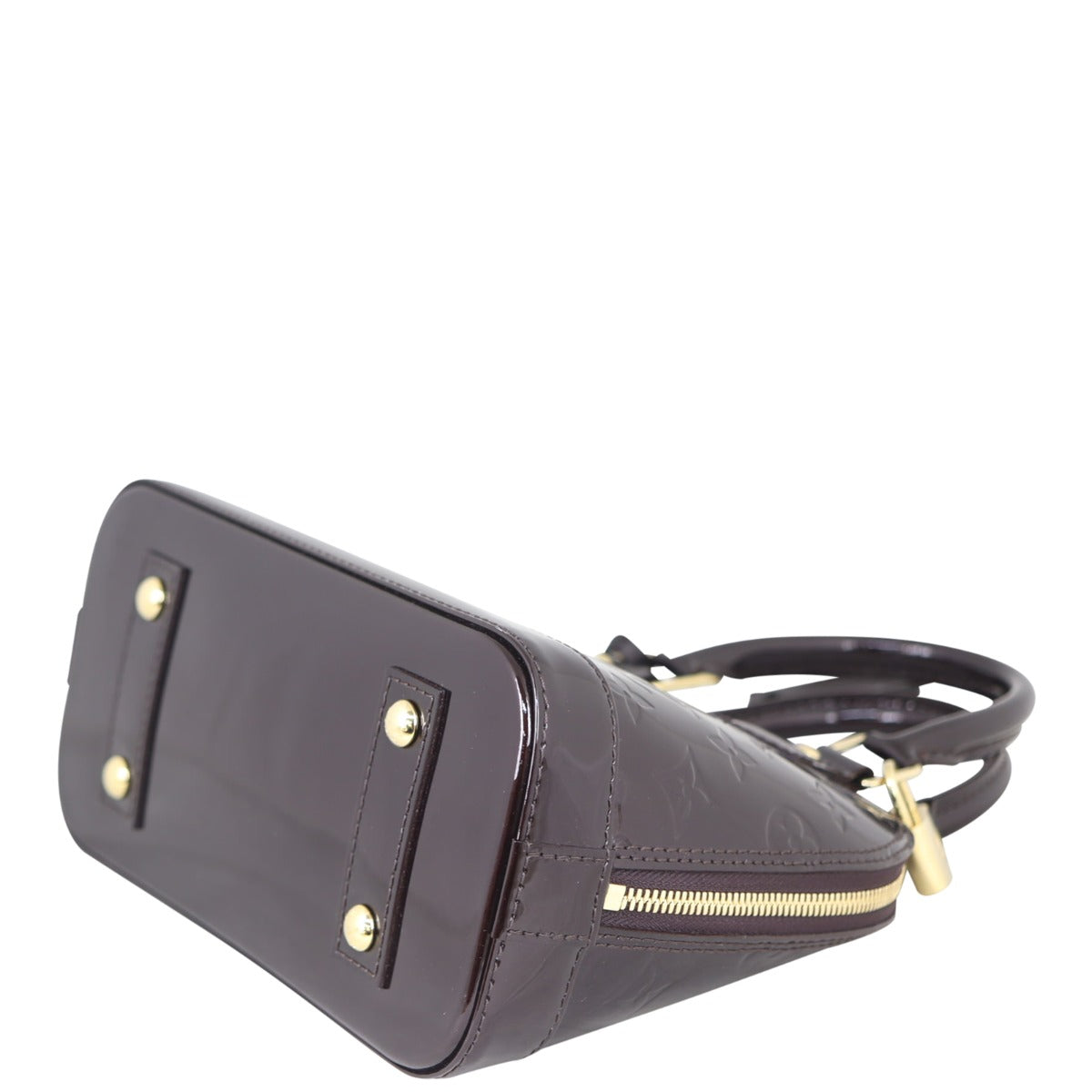 Louis Vuitton Alma BB Monogram Vernis Corner
