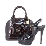 Louis Vuitton Alma BB Monogram Vernis Shoe
