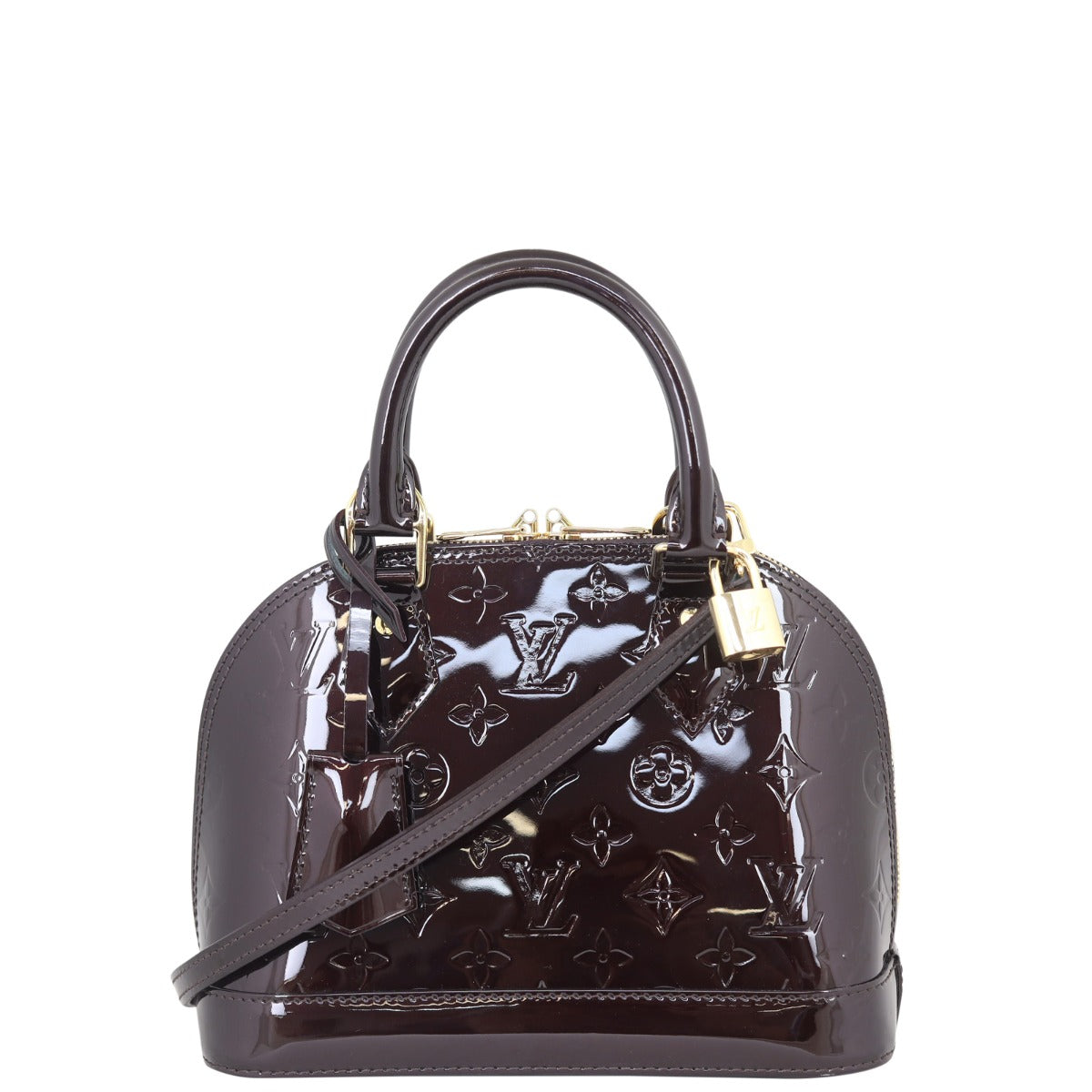 Louis Vuitton Alma BB Monogram Vernis Front
