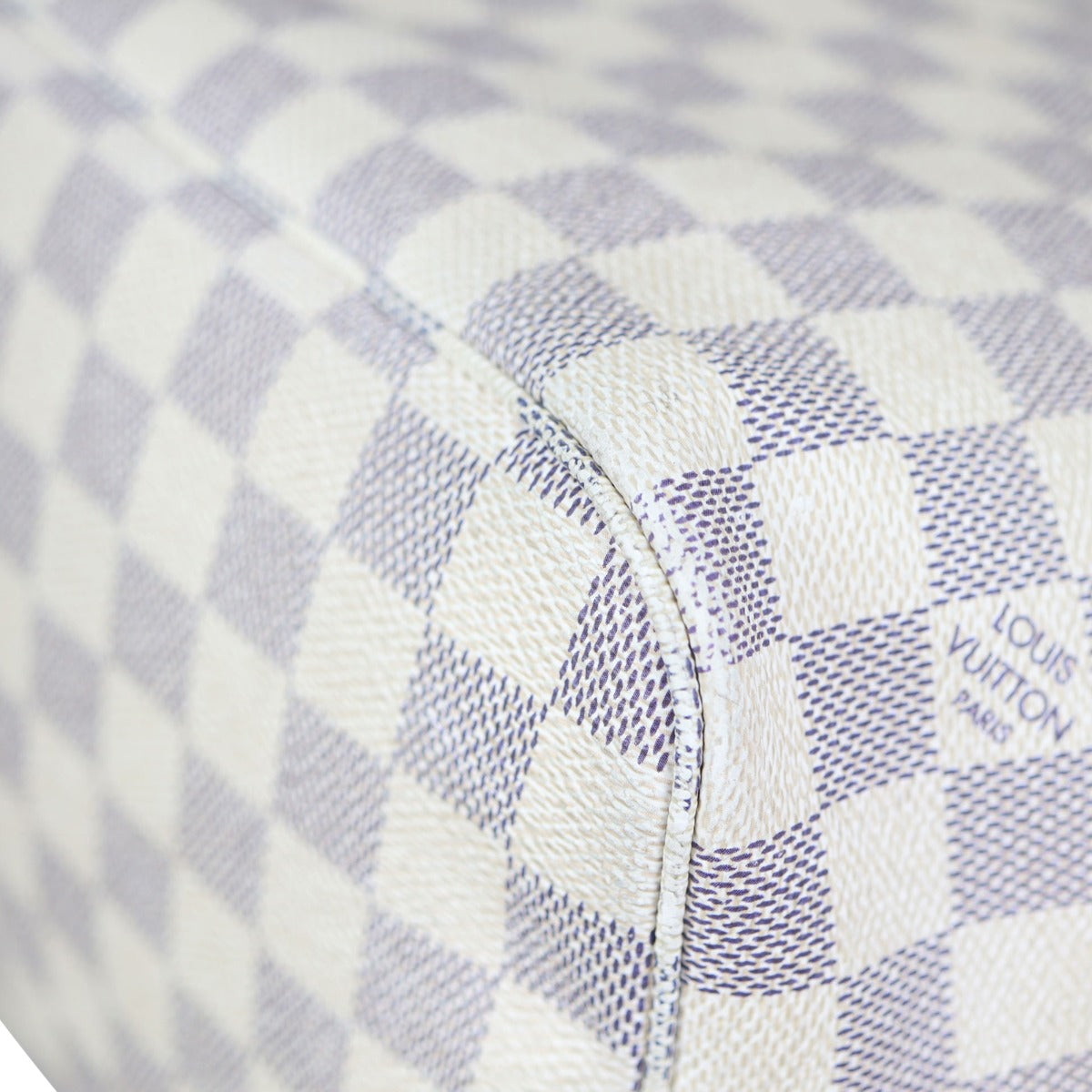 Louis Vuitton Neverfull MM Damier Azur Corner
