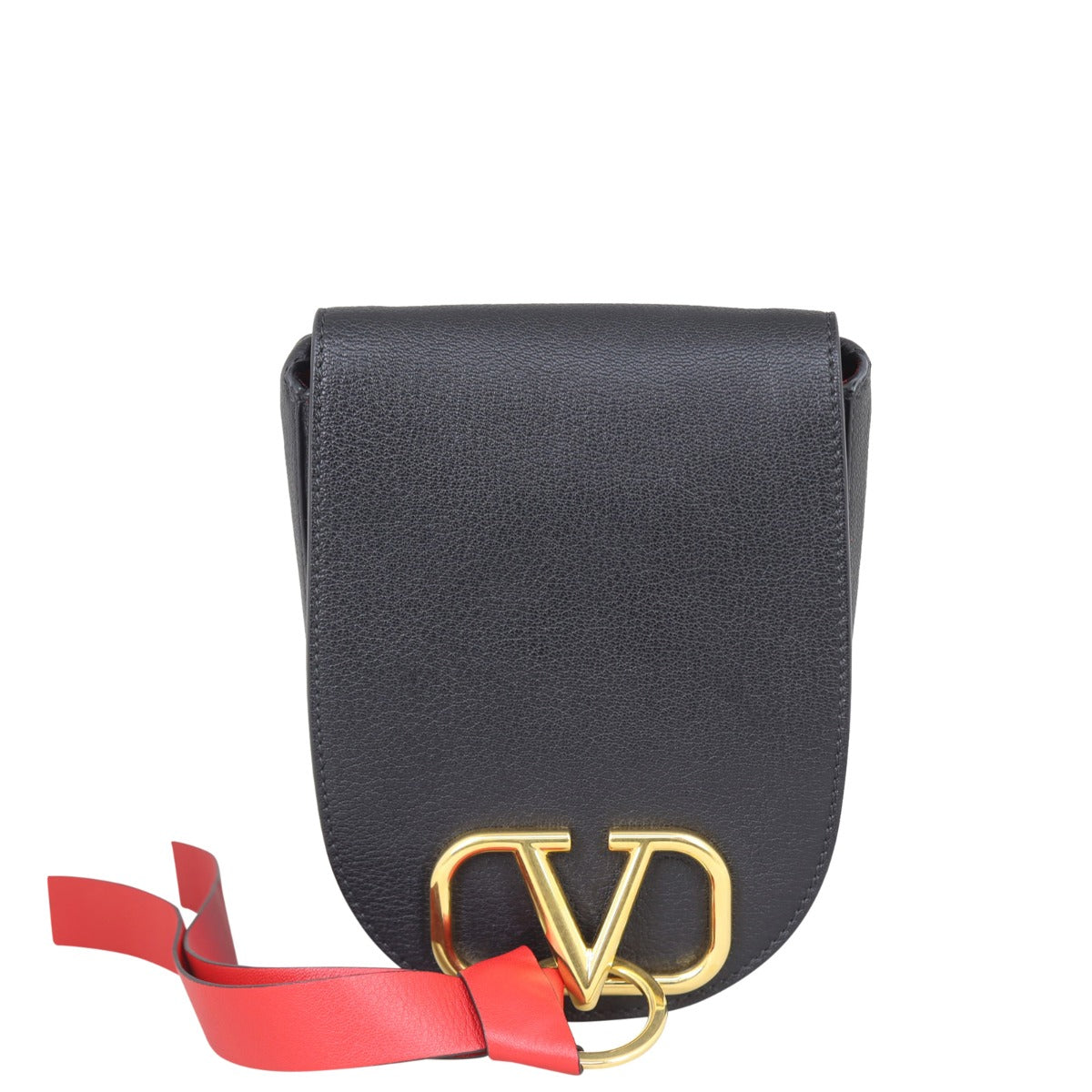 Valentino VRING Saddle Bag Front

