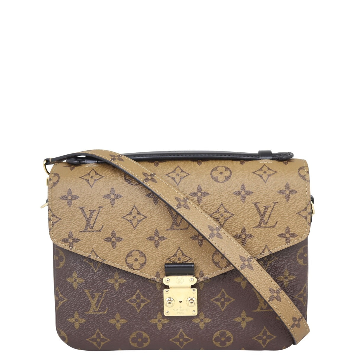 Louis Vuitton Pochette Metis Monogram Reverse Front
