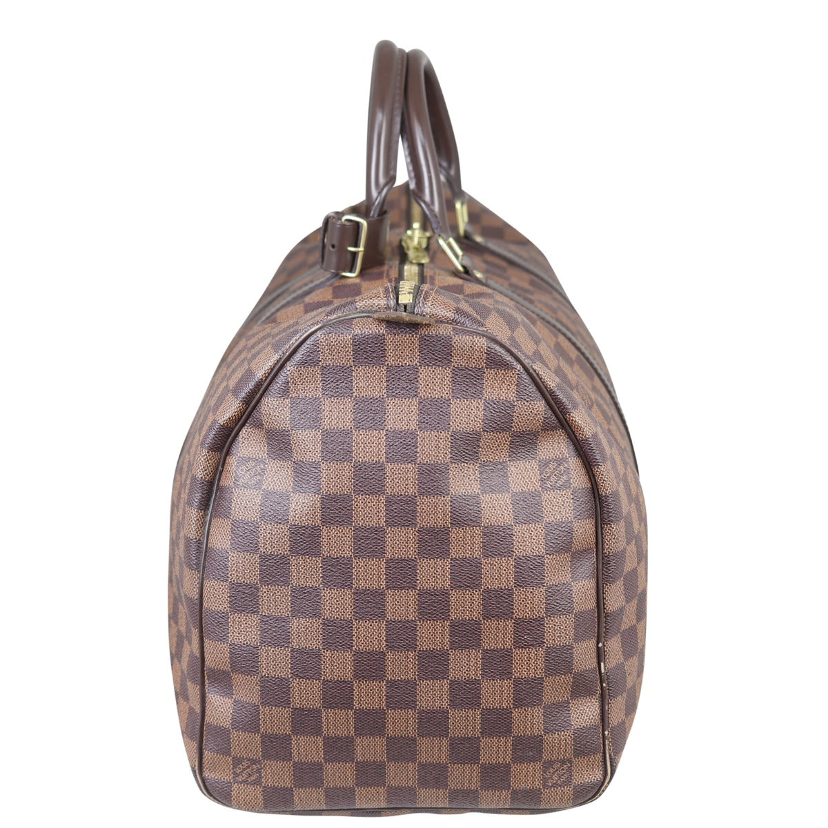 Louis Vuitton Keepall 50 Damier Ebene Side
