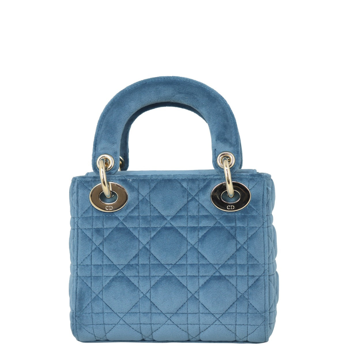 Dior Lady Dior Mini Velvet Back

