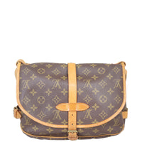 Louis Vuitton Saumur 30 Monogram Back
