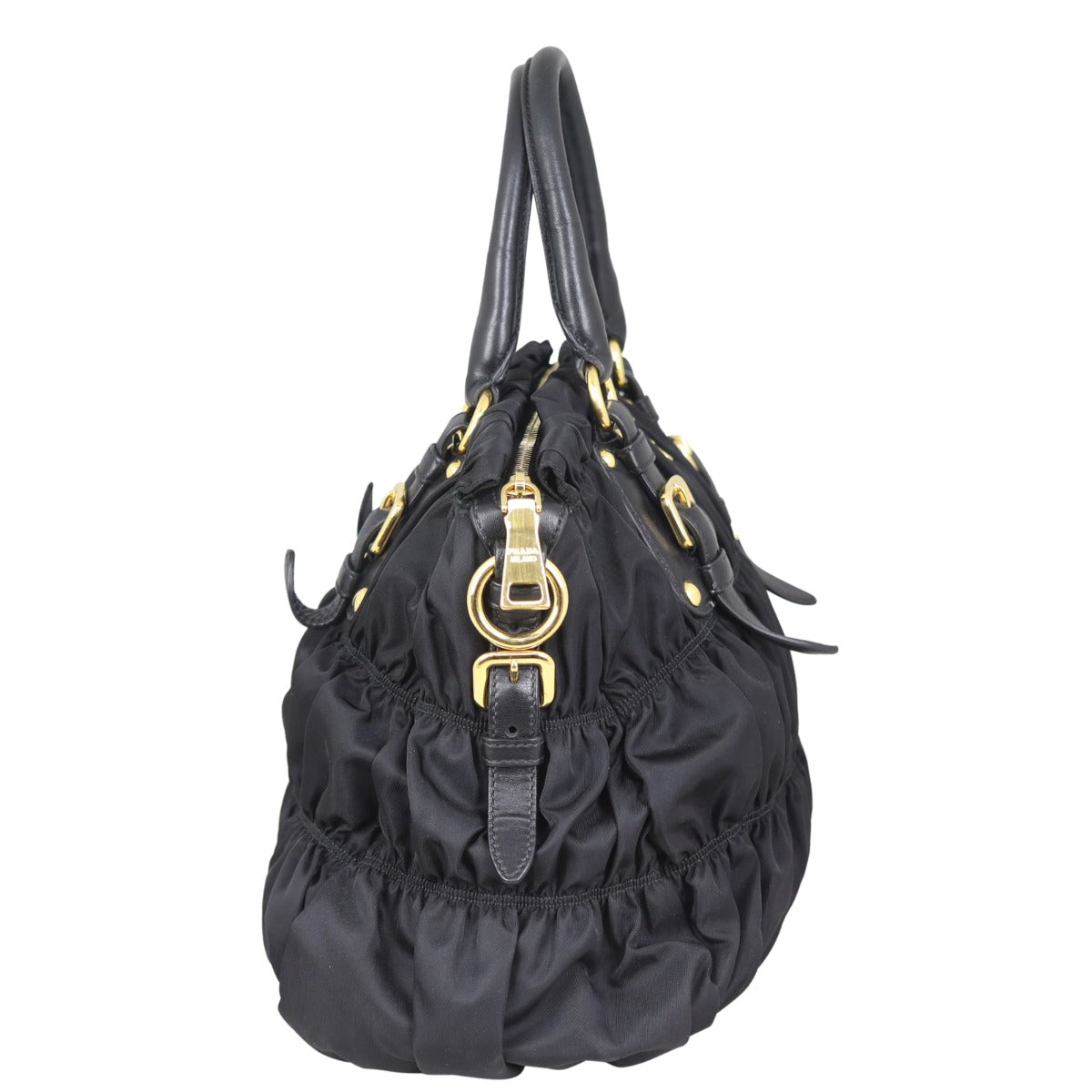 Prada Gaufre Tote Side
