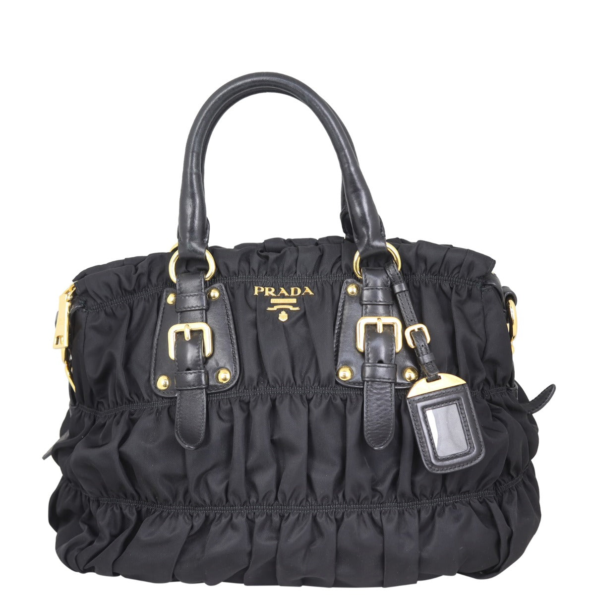 Prada Gaufre Tote Front
