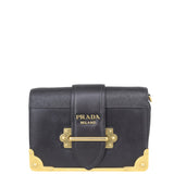 Prada Cahier Chain Shoulder Front
