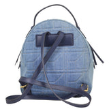 Gucci GG Marmont Denim Backpack Back

