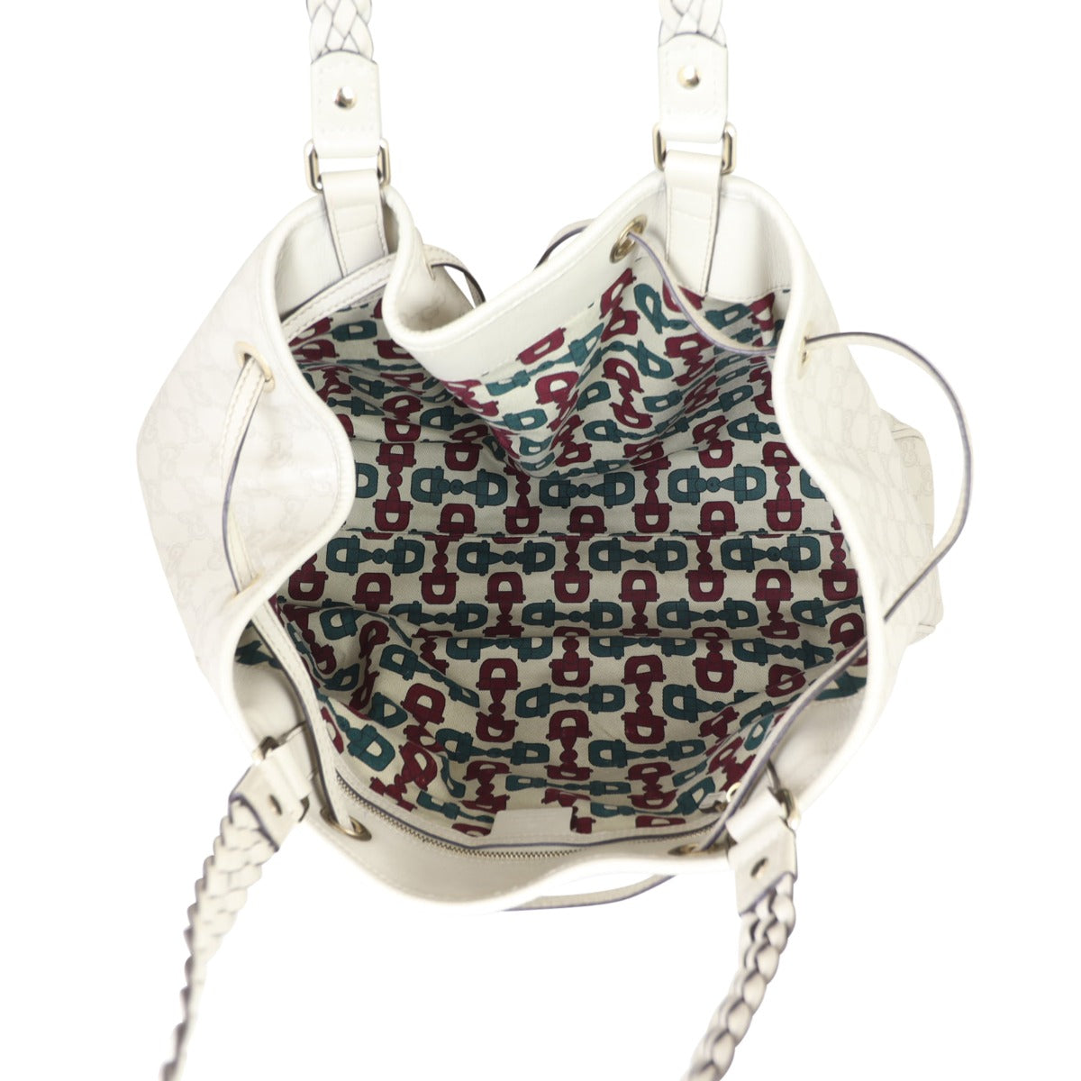 Gucci Guccissima Peggy Tote Whole interior
