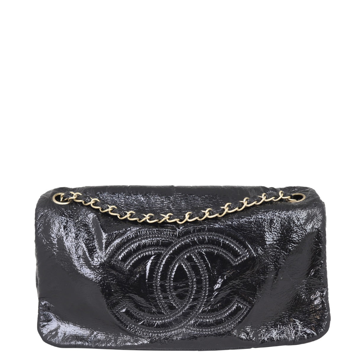 Chanel Rock and Chain Small Flap Bag Front
