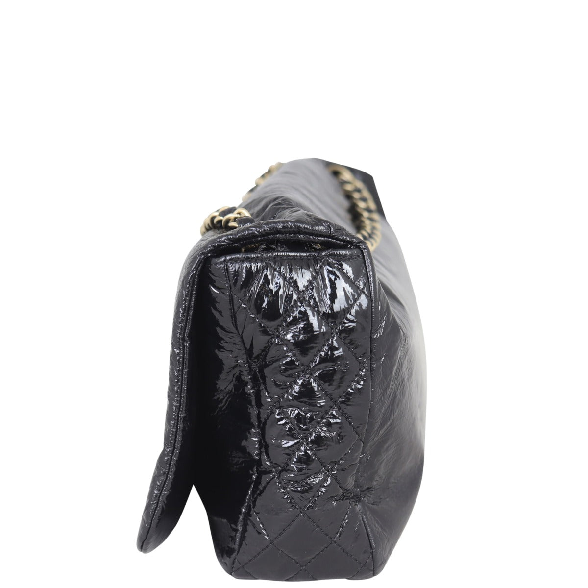 Chanel Rock and Chain Small Flap Bag Side
