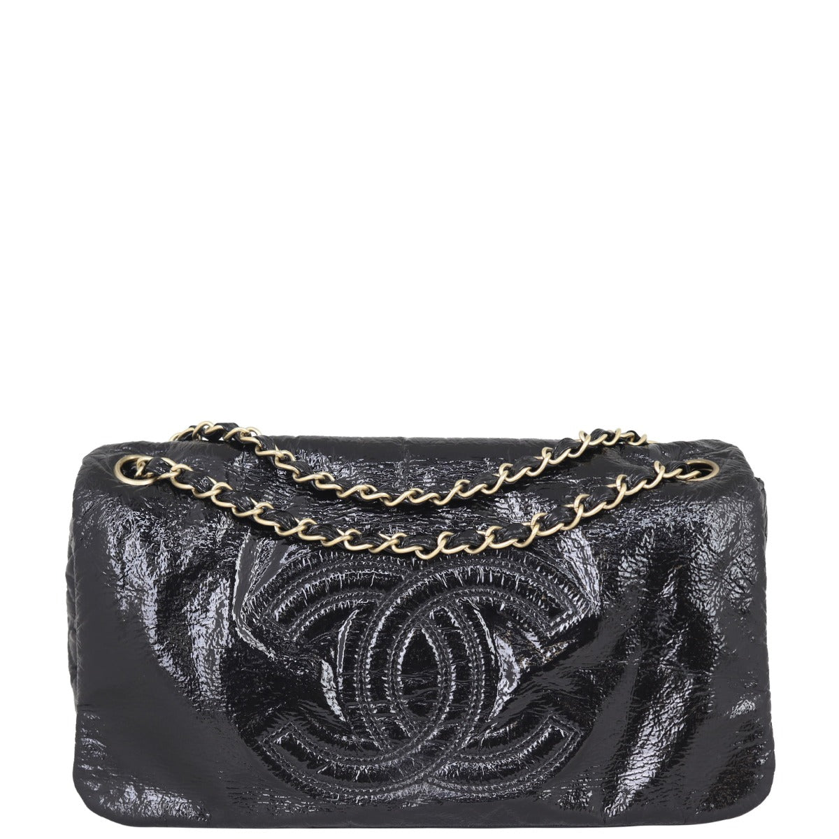 Chanel Rock and Chain Small Flap Bag Front
