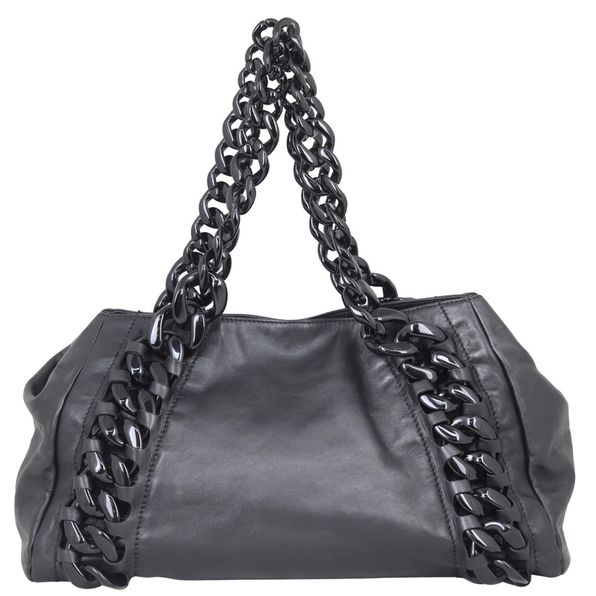 Chanel Modern Chain East West Tote Back
