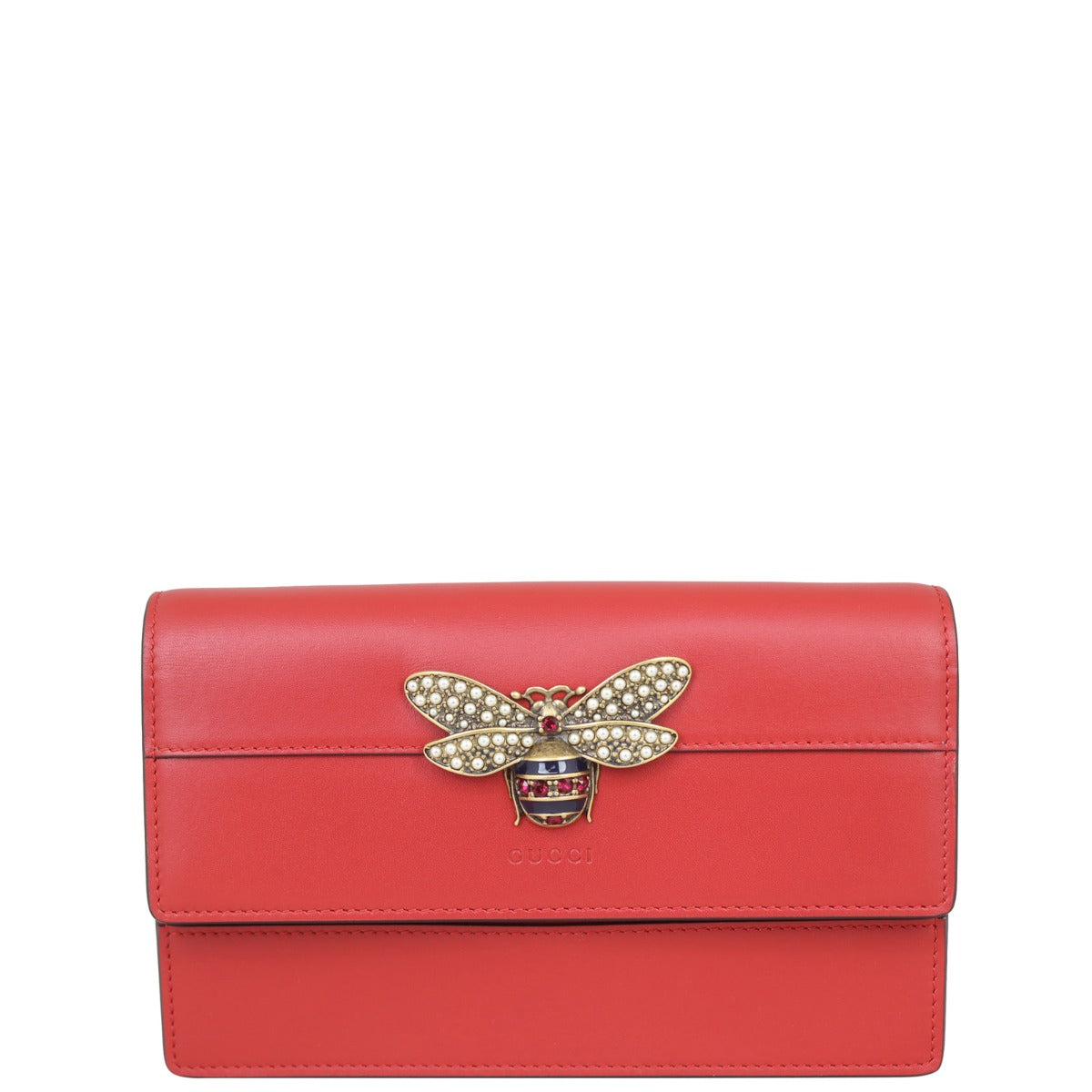 Gucci Queen Margaret Wallet on Chain Front
