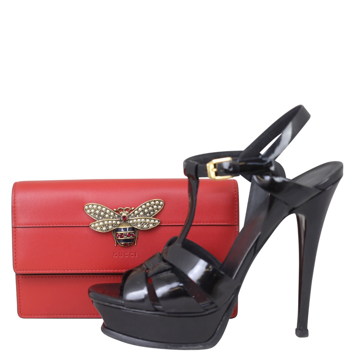 Gucci Queen Margaret Wallet on Chain Shoe
