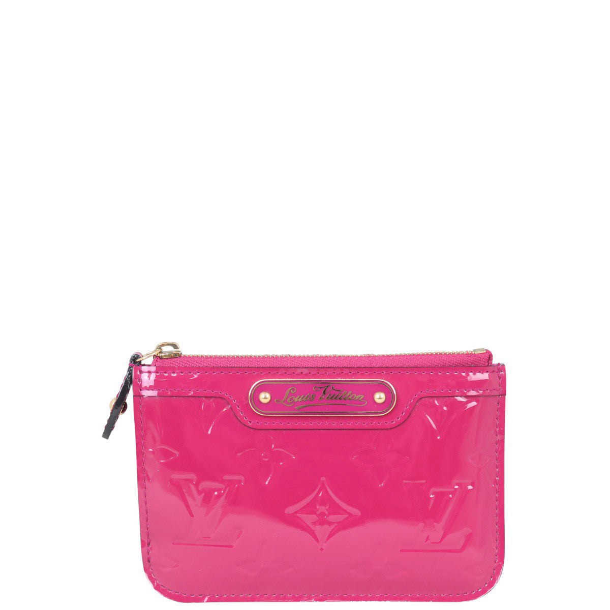 Louis Vuitton Key Pouch Monogram Vernis Front