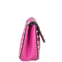 Valentino Rockstud Mini Saddle Bag Side
