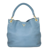 Prada Vitello Daino Hobo Front
