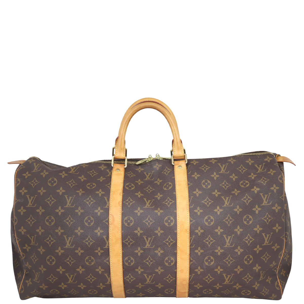 Louis Vuitton Keepall 55 Monogram Front
