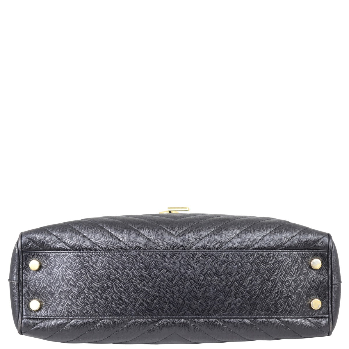 Saint Laurent Chevron Shopping Tote Base
