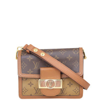 Louis Vuitton Mini Dauphine Monogram Reverse Front

