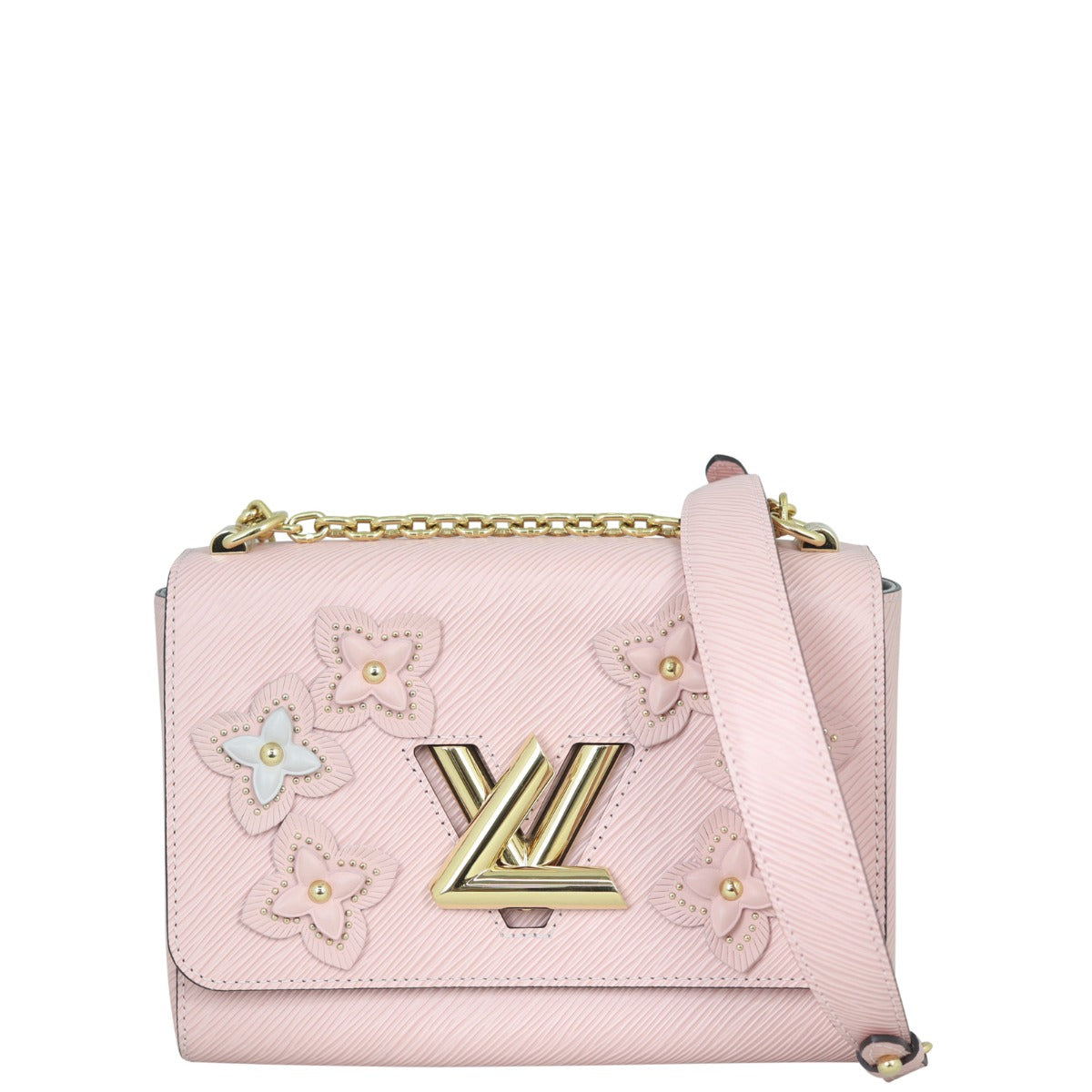 Louis Vuitton Flower Twist Epi MM Front
