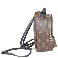 Louis Vuitton Palm Springs Mini Backpack Monogram Side
